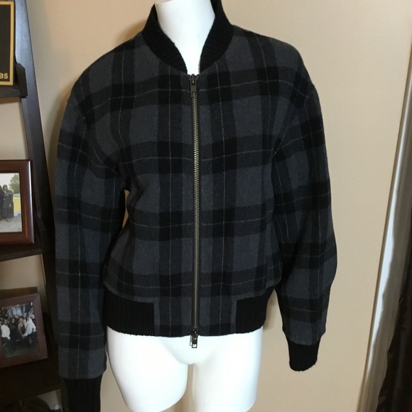 Vince. Wool bomber jacket - Picture 12 of 14